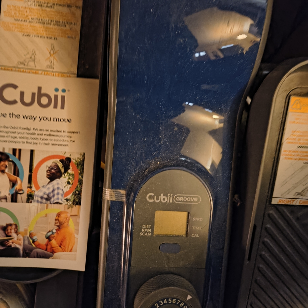 Cubii Groove Portable Stepper - Deep Blue
